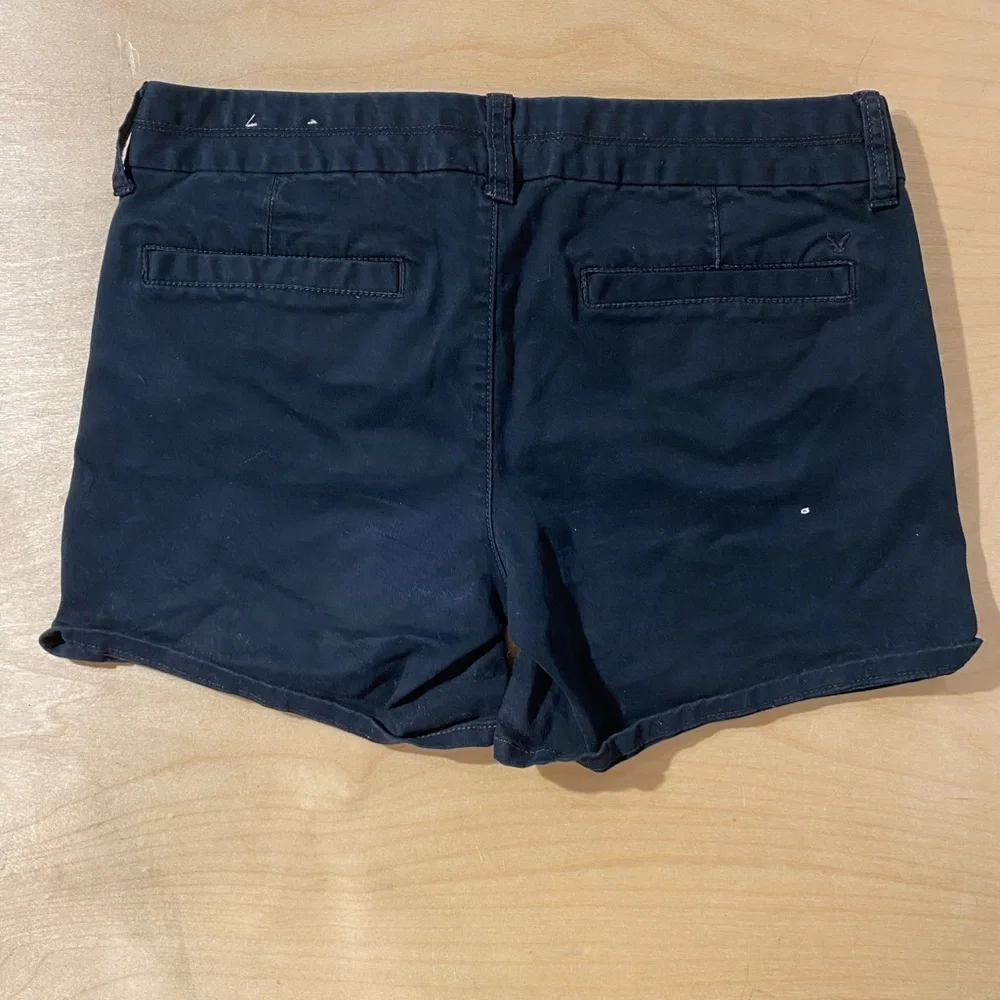 American Eagle Outfitters Black Women's Shorts 4 (OQ)